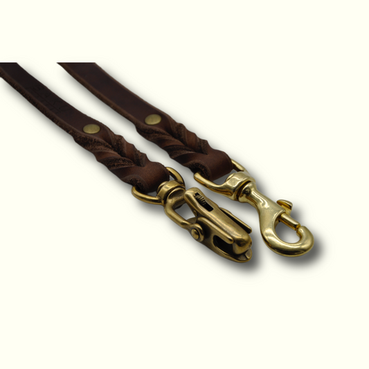 BAKU gundogs Gürtelleine mit Ablaufkarabiner