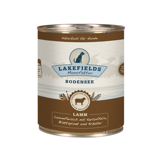 Lakefields Dosenfleisch-Menü Lamm 800g